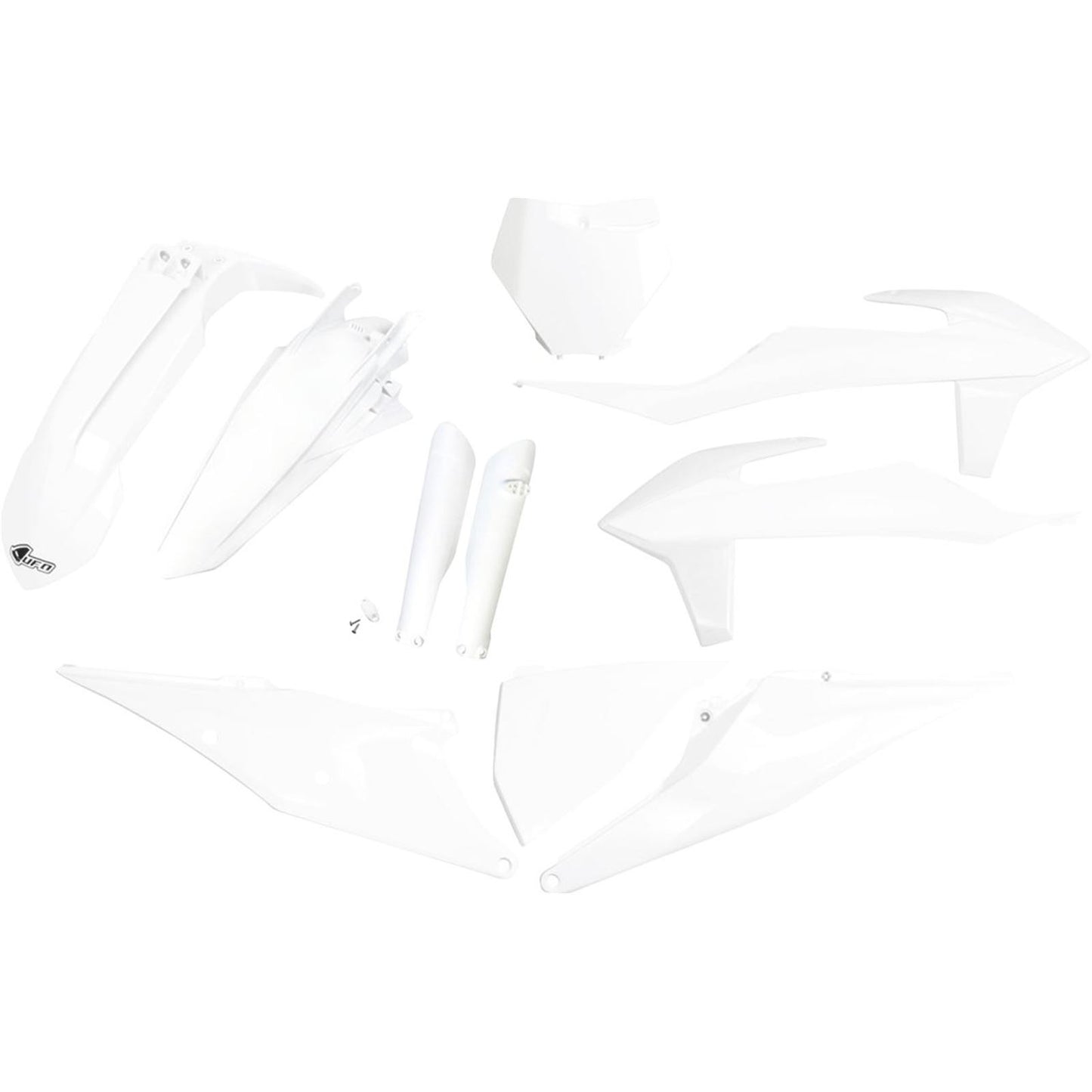 UFO Plastics Body Kit - White for SX/SX-F '19-'22 [MPN: KTKIT522F@042]_1819276