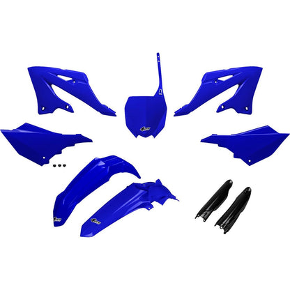 UFO Plastics Body Kit - '22-'23 Blue/Black for YZ 125/250 [MPN: YAKIT324F@999]_1790464