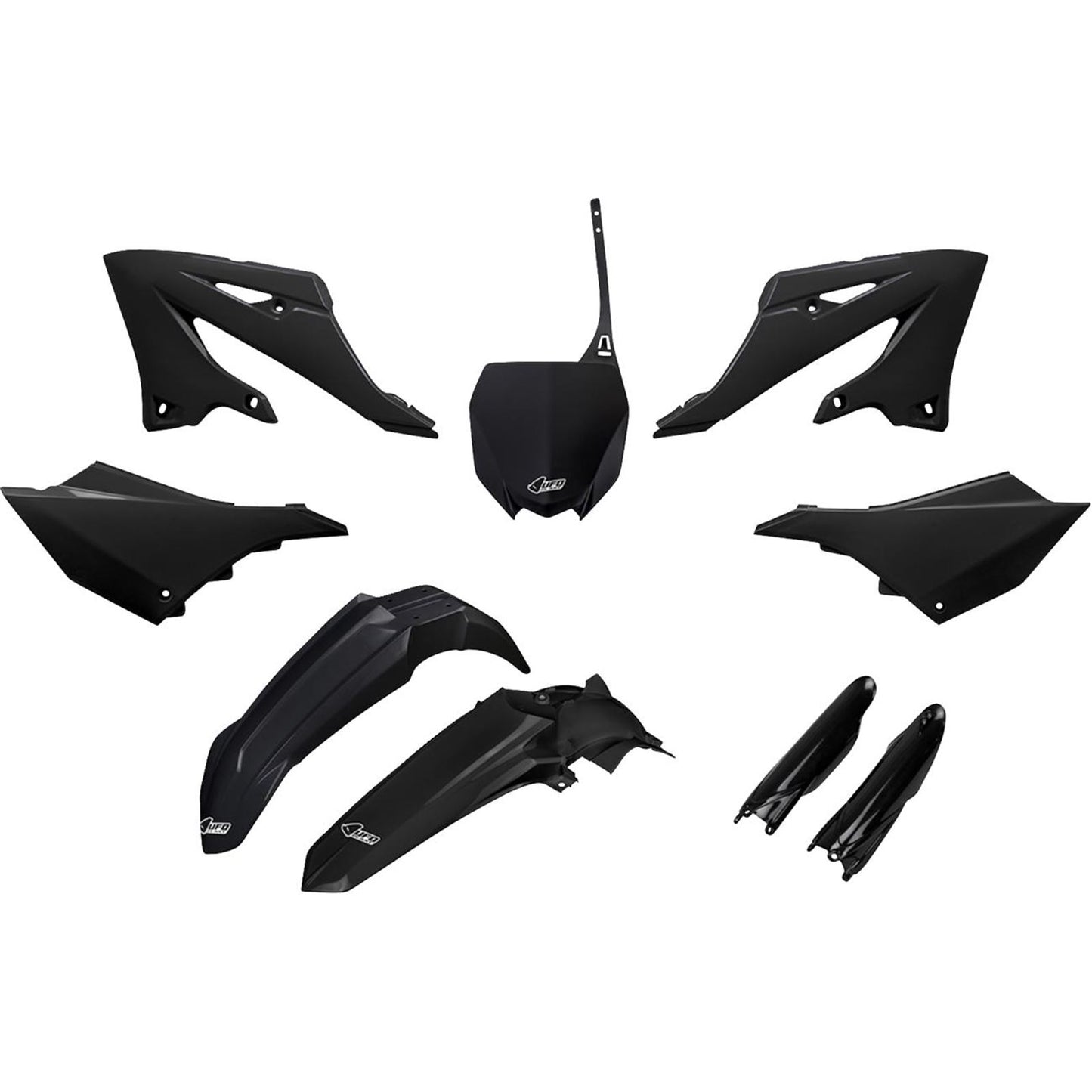 UFO Plastics Body Kit - Black for YZ 125/250 '22-'25 [MPN: YAKIT324F@001]_1819274