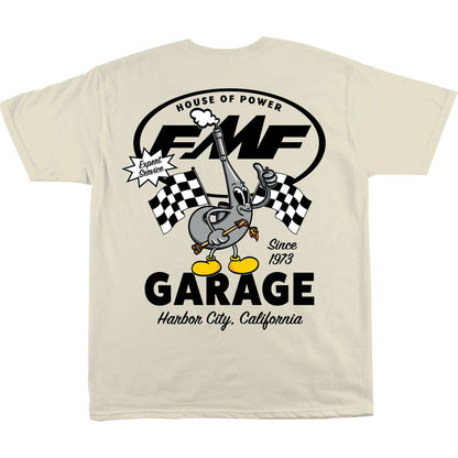 FMF Racing Garage T-Shirt - Natural_1783100