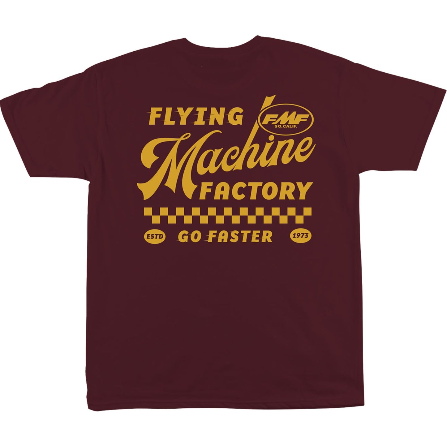 FMF Racing Faster T-Shirt - Maroon_1783160