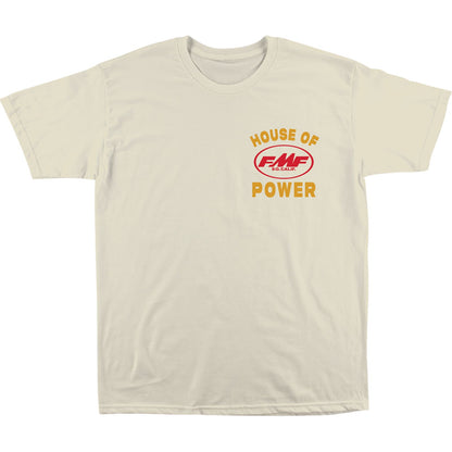 FMF Racing Moto Shop T-Shirt - Natural - Small [MPN: FA25118905NATSM]_1783106