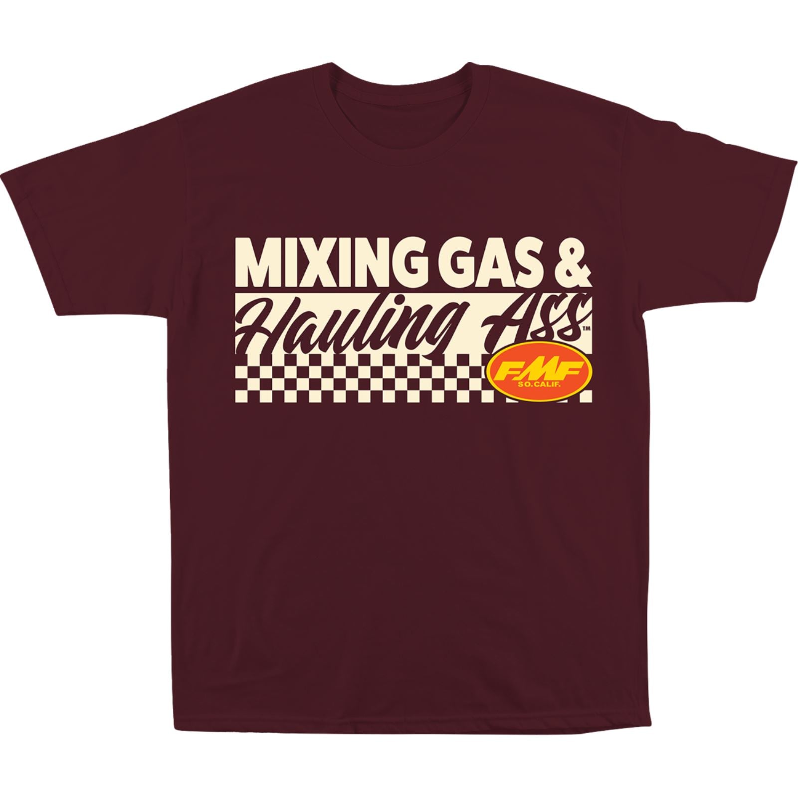 FMF Racing Mixin T-Shirt - Maroon_1783187