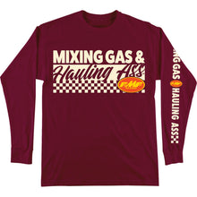 FMF Racing Mixin Long-Sleeve T-Shirt - Maroon_1783257