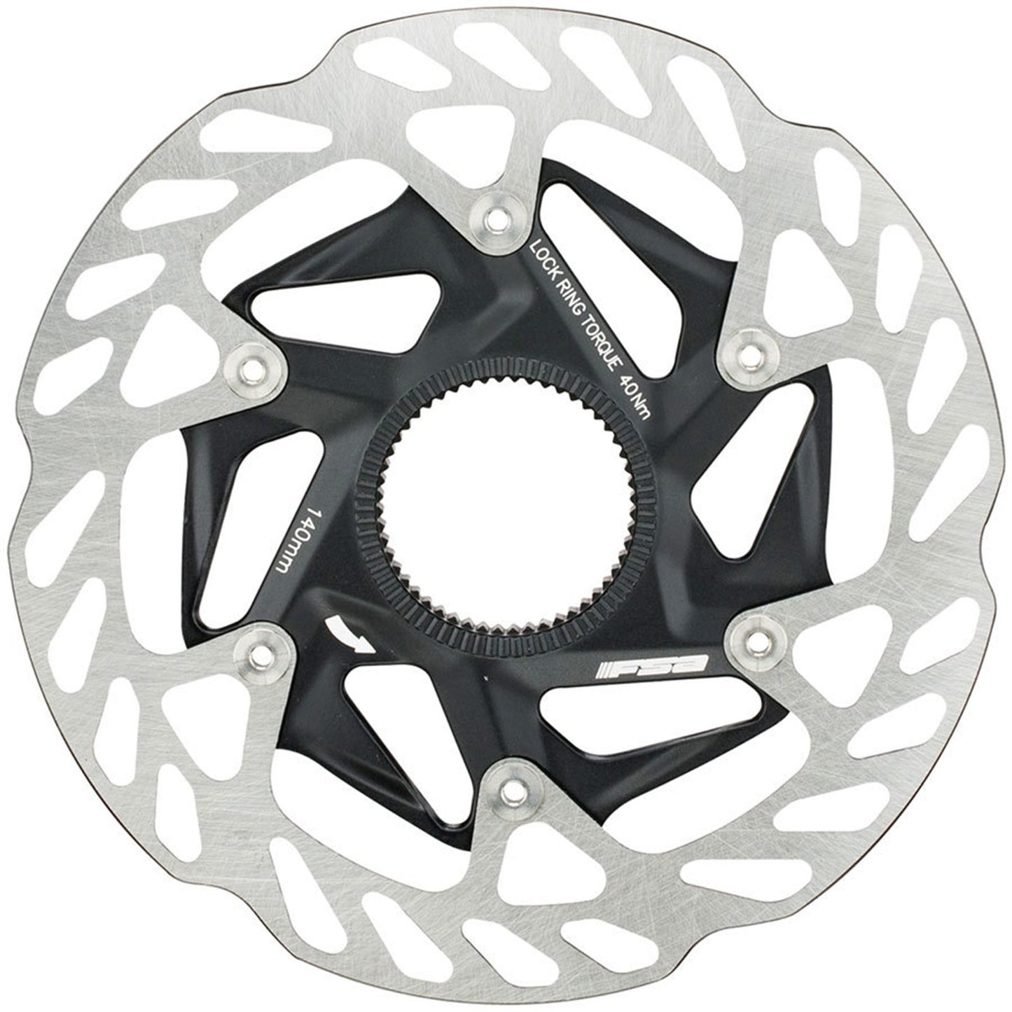 Full Speed Ahead K-Force WE Rotor, 160mm Diameter, Center Lock Mount, Black [MPN: 406-0081000010]_1920918