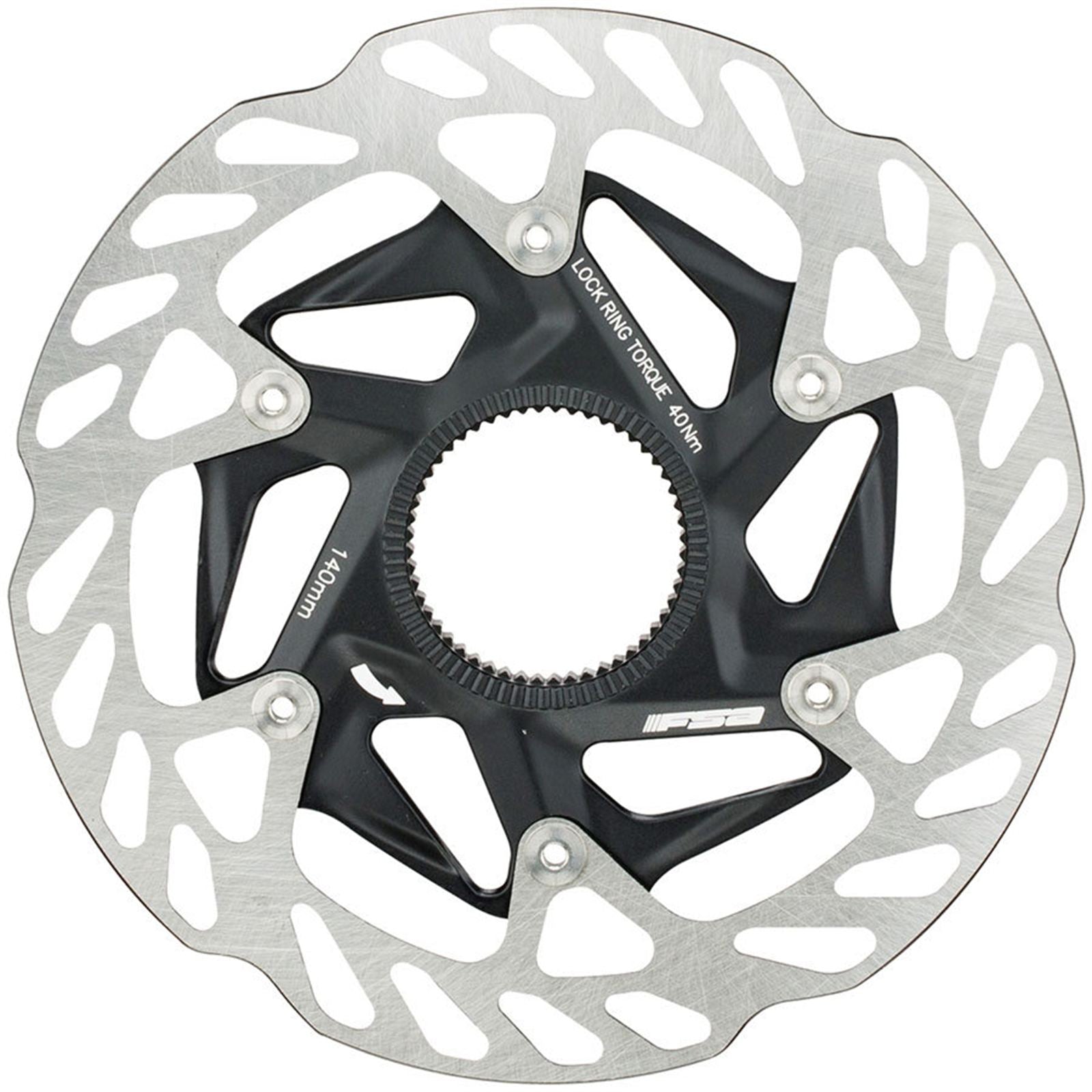 Full Speed Ahead K-Force WE Rotor, 160mm Diameter, Center Lock Mount, Black [MPN: 406-0081000010]_1920918