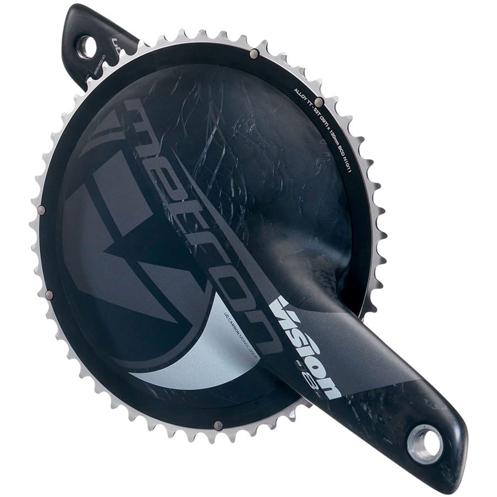 Vision Metron TT Crankset, 2x 53/39T Chainrings 165mm Arm Length' Carbon [MPN: 670-0063292032]_2101657