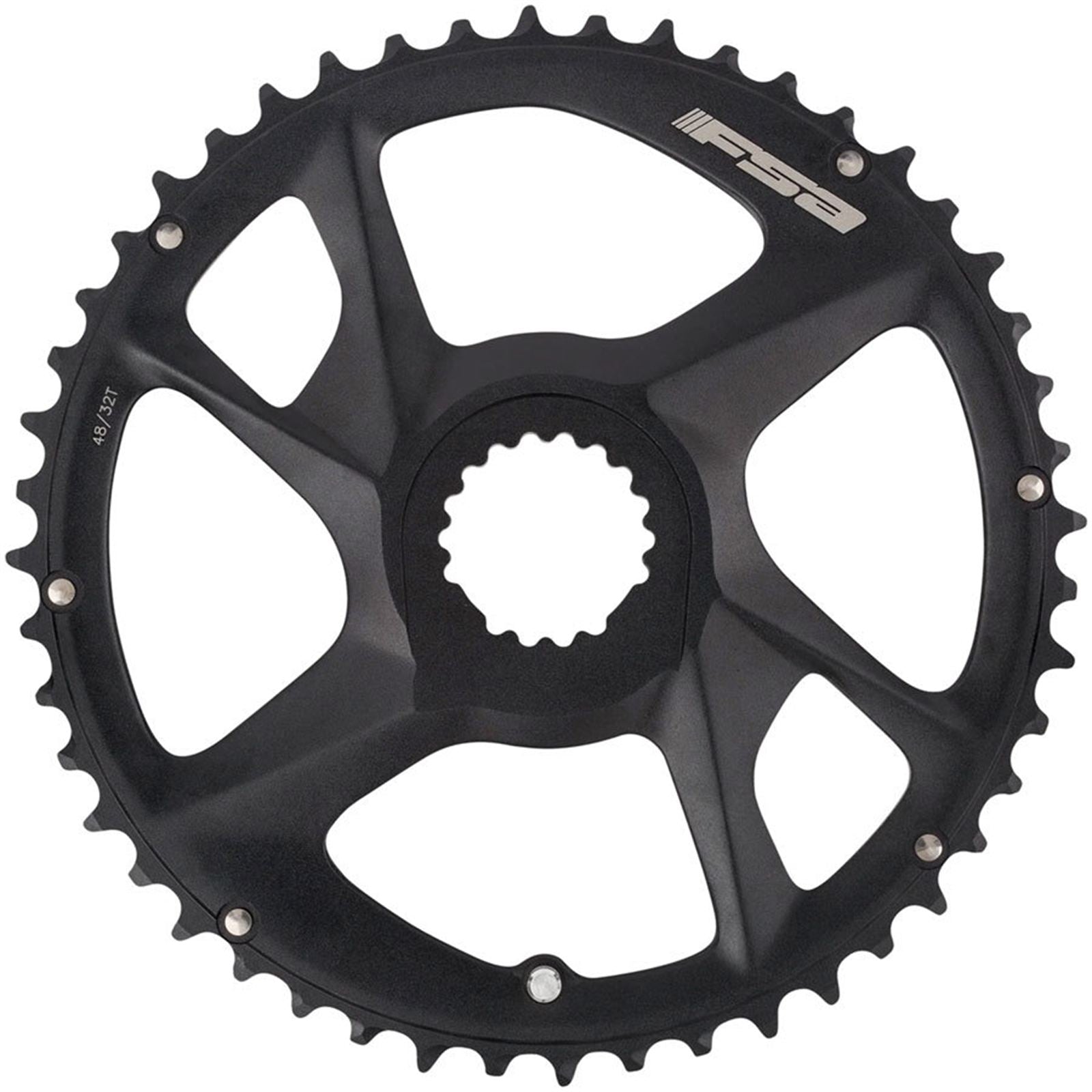 Full Speed Ahead SL-K Advanced Chainring, 1x 46T Tooth Count, Black [MPN: 37000040003050]_1921851