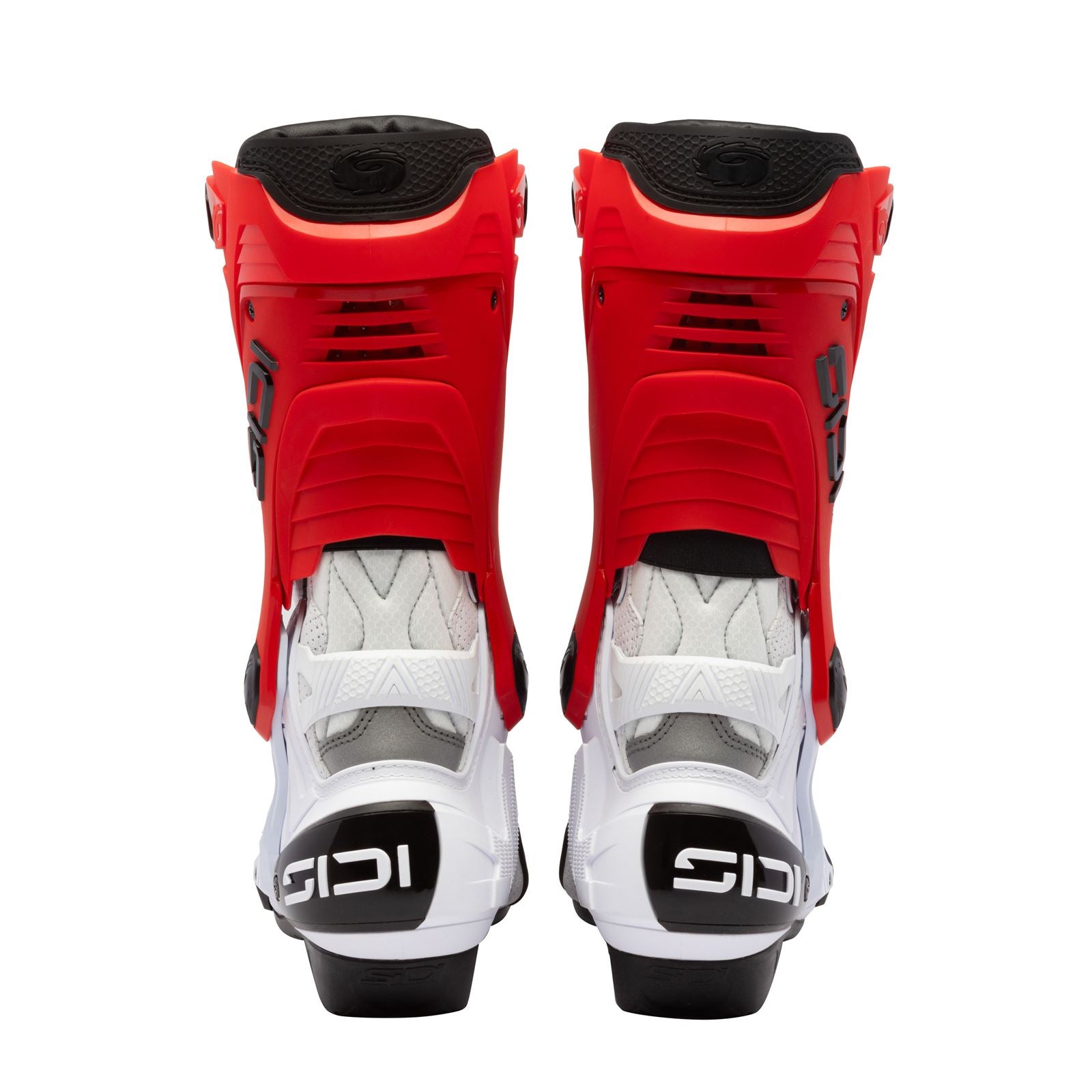 Sidi - Powersports Rex Air Motorcycle Boots - White/Red - Size 40 [MPN: 000MVREXAIRWHTR]_1996187