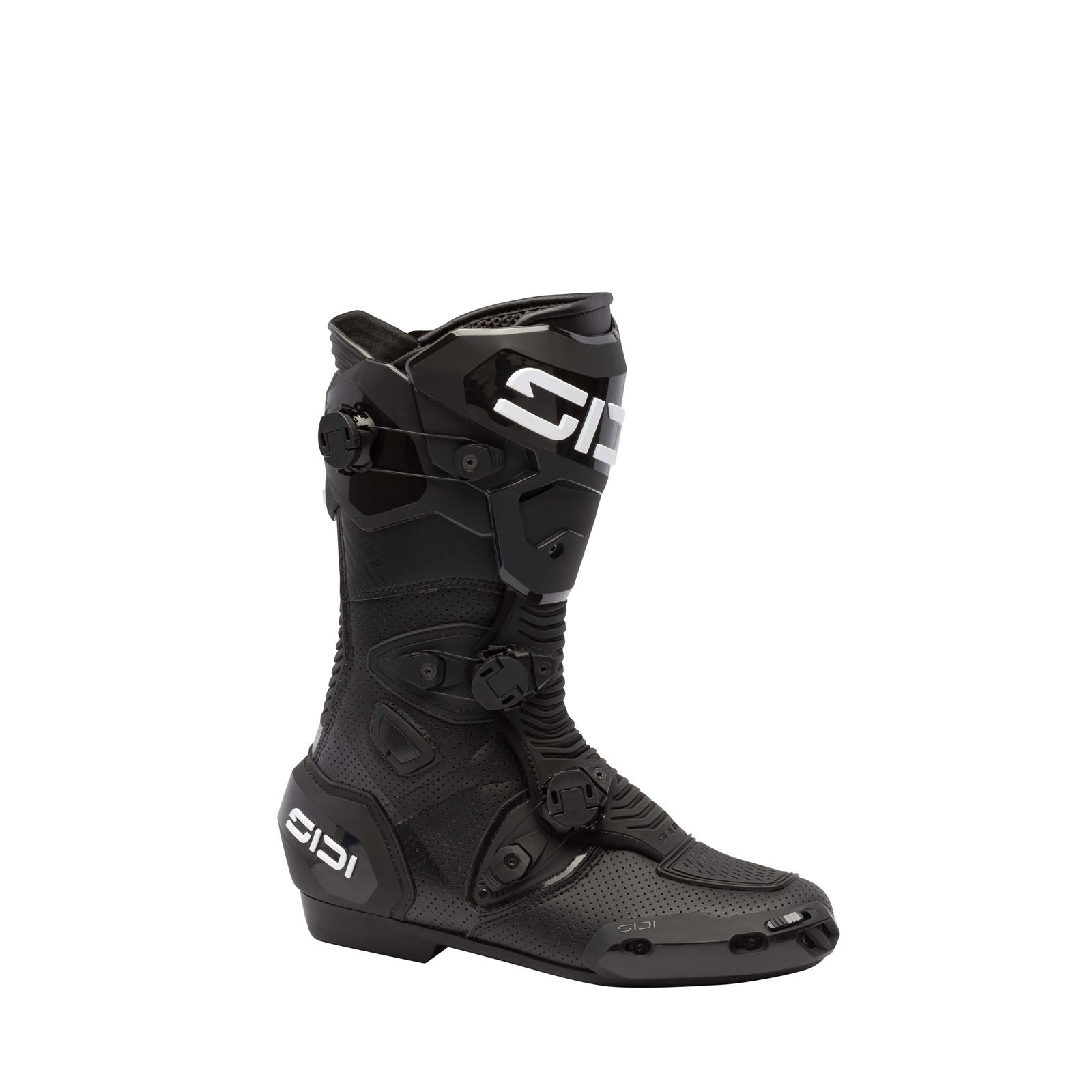Sidi - Powersports MAG 2 Air Motorcycle Boots - Black/Black - Size 39 [MPN: 000MVMAG2AIRBLK]_1997897