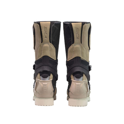 Sidi - Powersports Adventure 2 Gore-Tex Motorcycle Boots - Sand/Ochre - Size 40 [MPN: 000MVADVENT2LES]_1996215