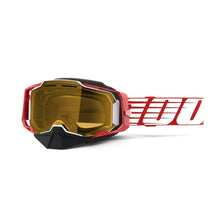 100% Armega Snowmobile Goggles - Red/Yellow Lens [MPN: 50007-10010]_1983601