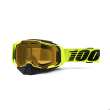 100% Armega Snowmobile Goggles - Neon Yellow with Yellow Lens [MPN: 50007-10009]_1984543