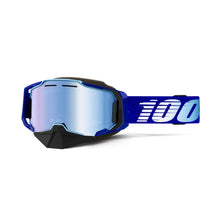 100% Armega Snowmobile Goggles - Blue with Blue Mirror Lens [MPN: 50008-10008]_1984866