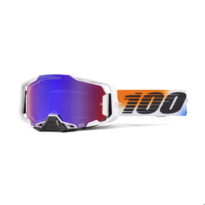 100% Armega Hiper Goggles - United Mirror Red/Blue Lens [MPN: 50003-00021]_1983258