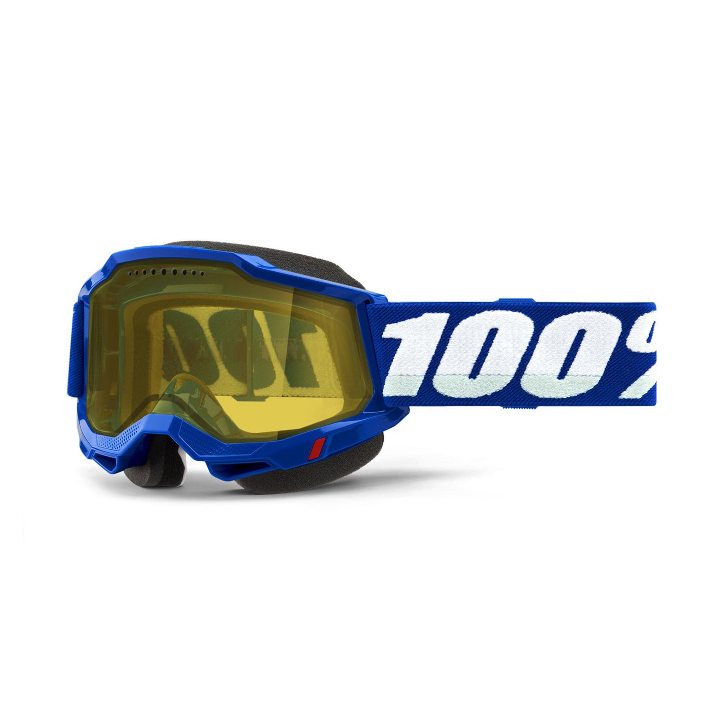 100% Accuri 2 Snowmobile Goggles - Blue/Yellow Lens [MPN: 50021-10009]_1984169