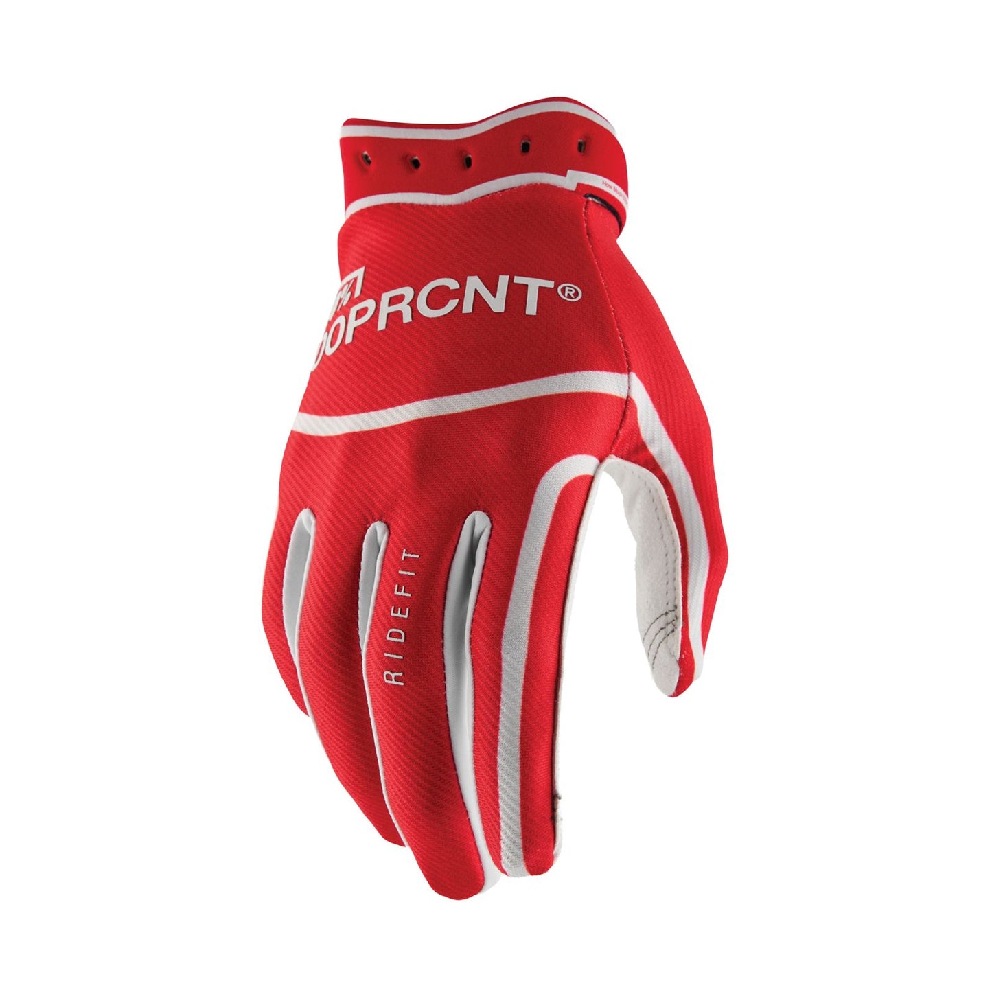 100% Ridefit 2 Gloves - Red_1984203