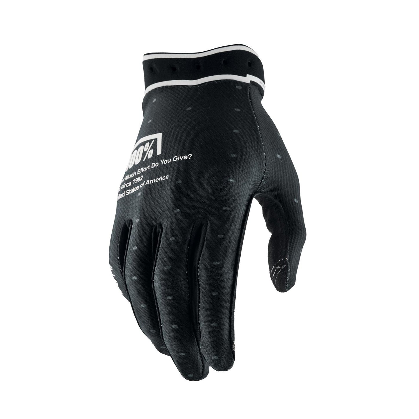 100% Ridefit 2 Gloves - Black_1873646
