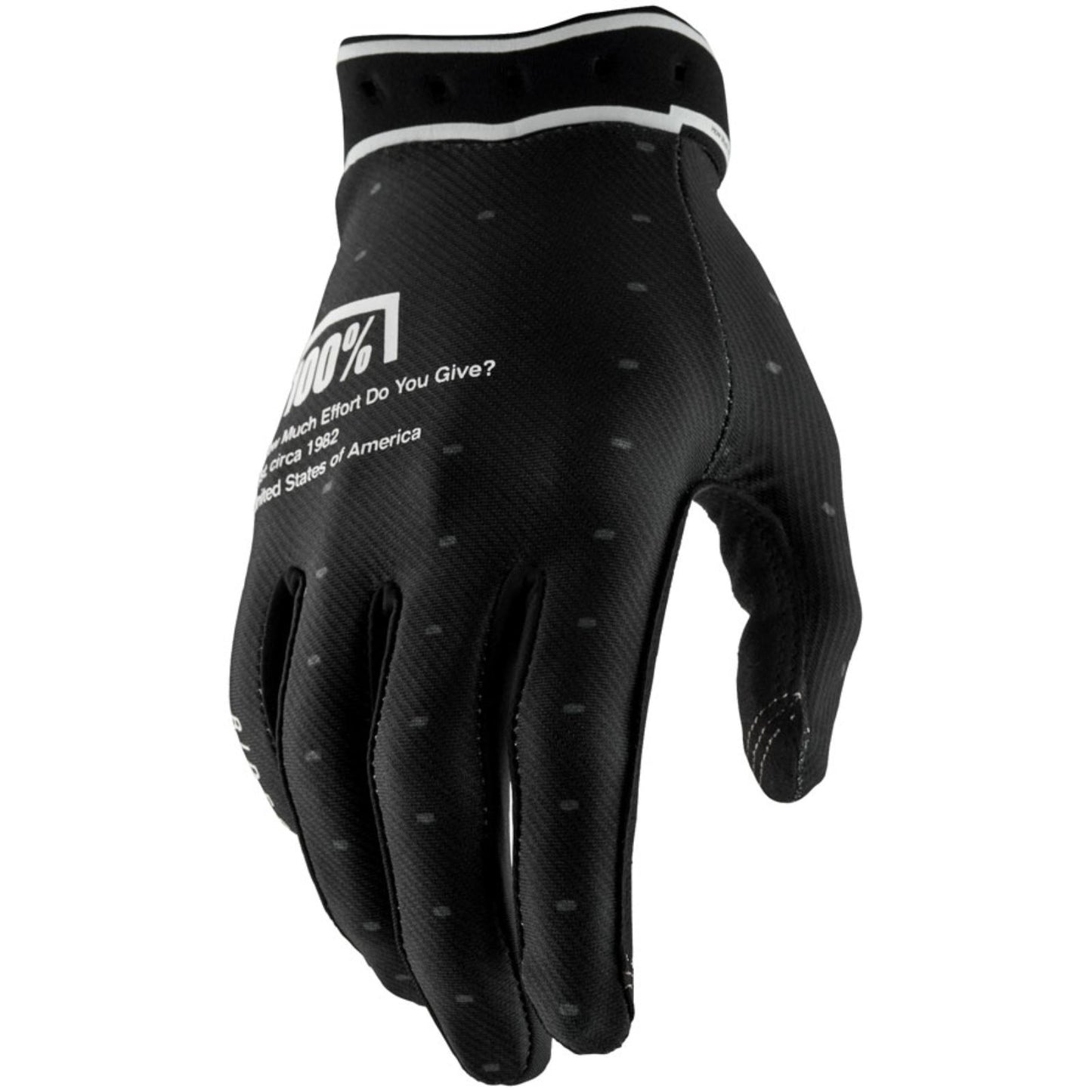 100% Ridefit 2 Gloves - Black_1963487