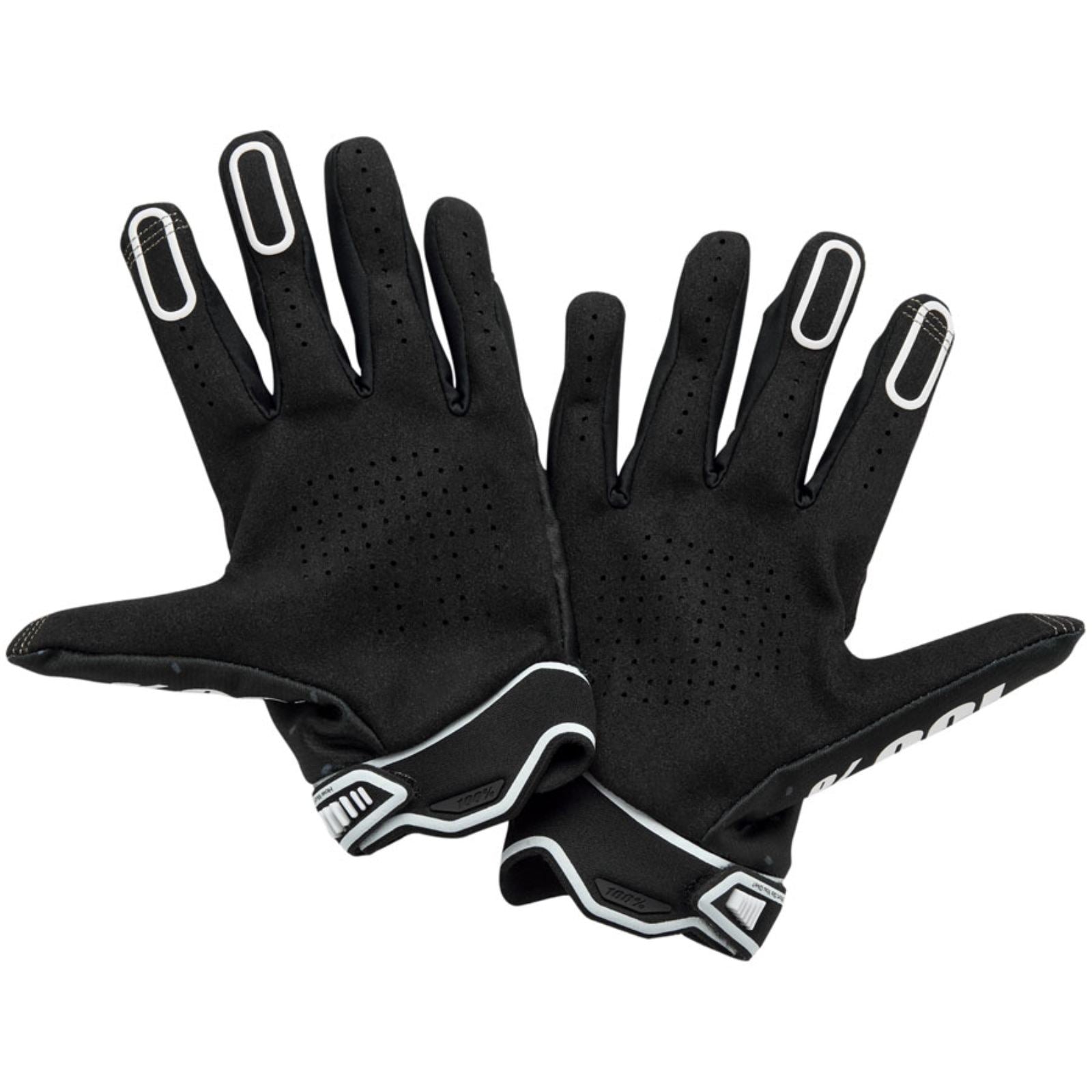 100% Ridefit 2 Gloves - Black_1963489