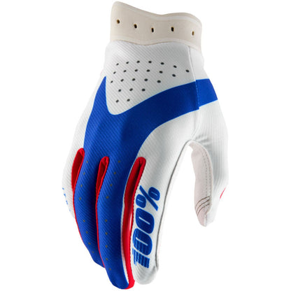 100% Itrack Gloves - Red/White/Blue_1963457