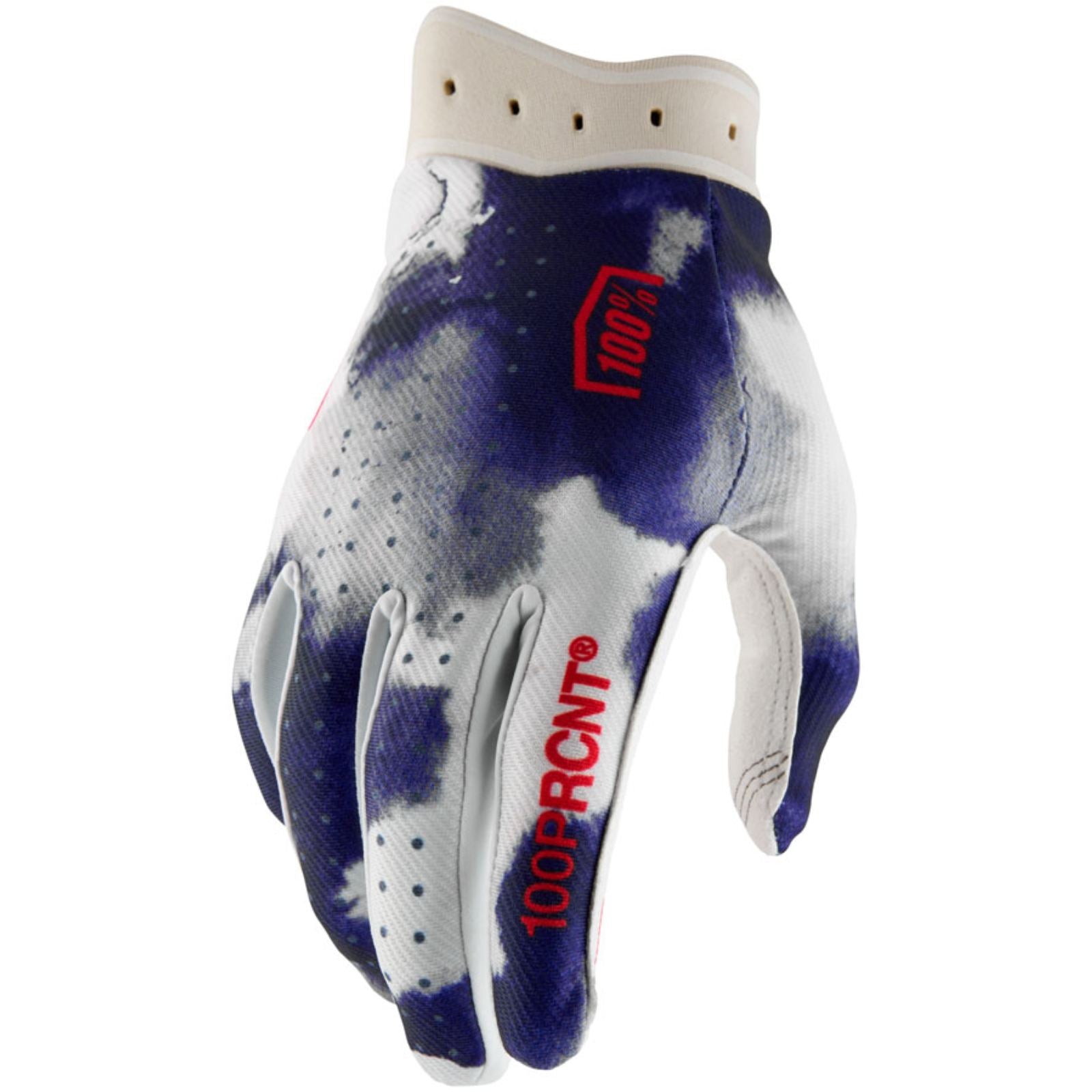 100% Itrack 2 Gloves - Blue/White_1963433