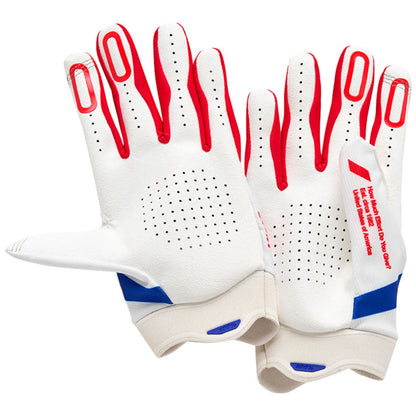 100% Itrack 2 Gloves - Blue/White_1963455