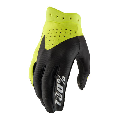 100% Itrack 2 Gloves - Black/Fluo Yellow_1983563