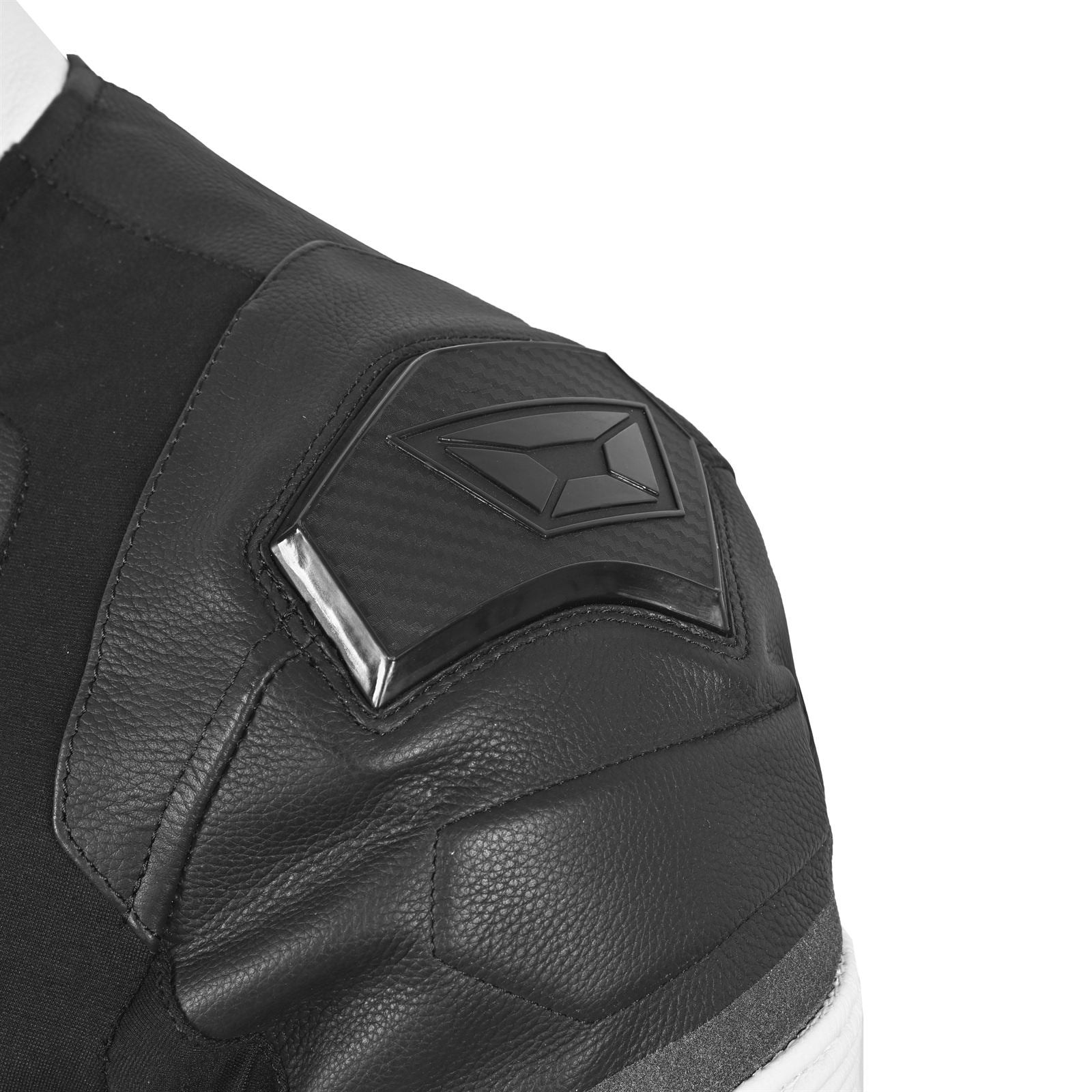 Cortech Revo Leather Jacket - Black/White - Small [MPN: REVOLTHRJKT BK/]_1984544