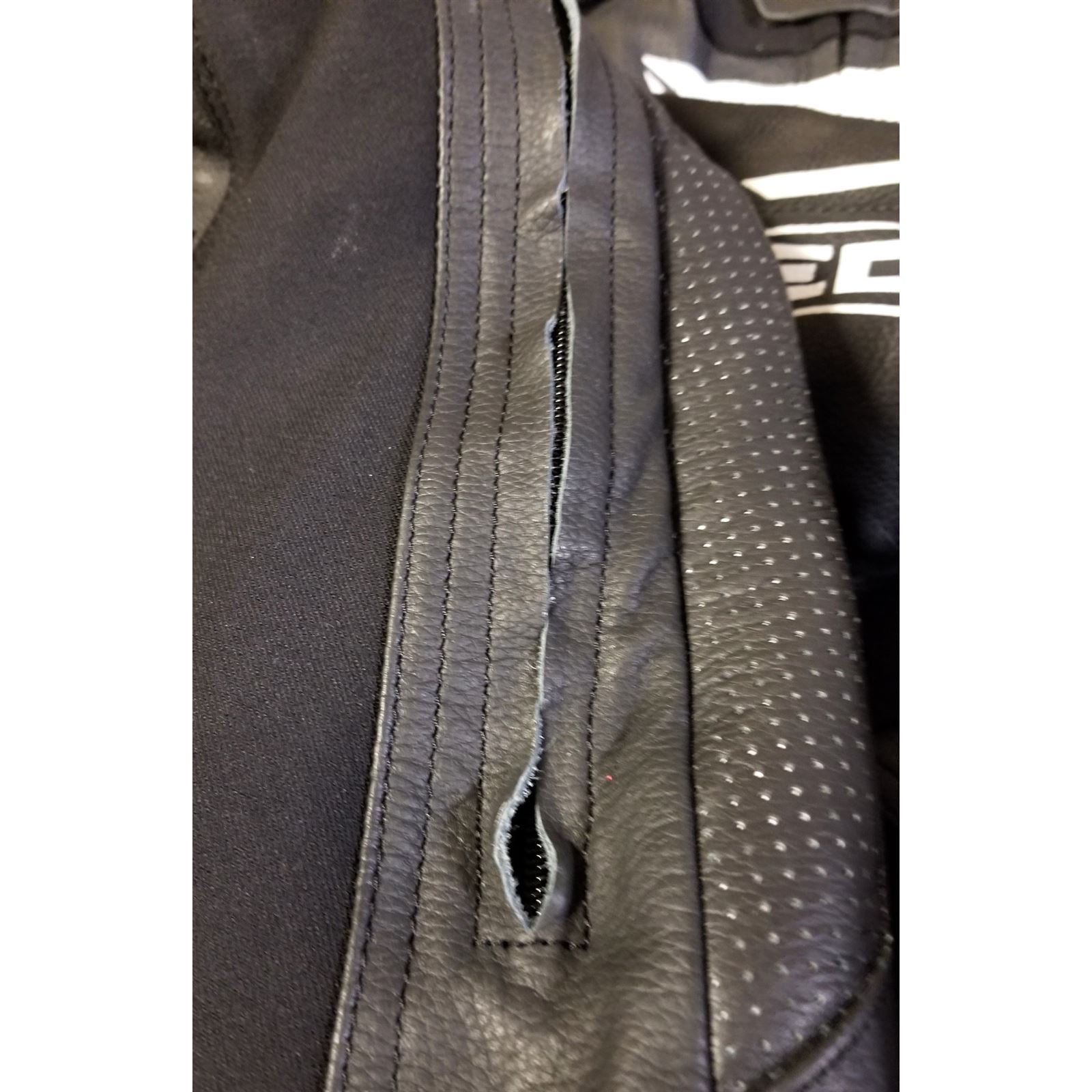 Cortech Sector Pro Air 1-Piece Leather Suit - Black/White - XL OPEN BOX [MPN: 8870-0109-07]_1783744