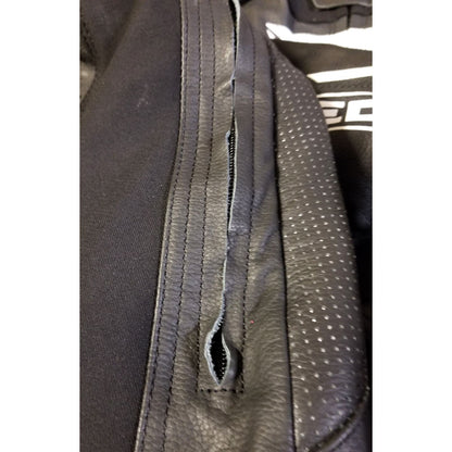 Cortech Sector Pro Air 1-Piece Leather Suit - Black/White - XL OPEN BOX [MPN: 8870-0109-07]_1783744