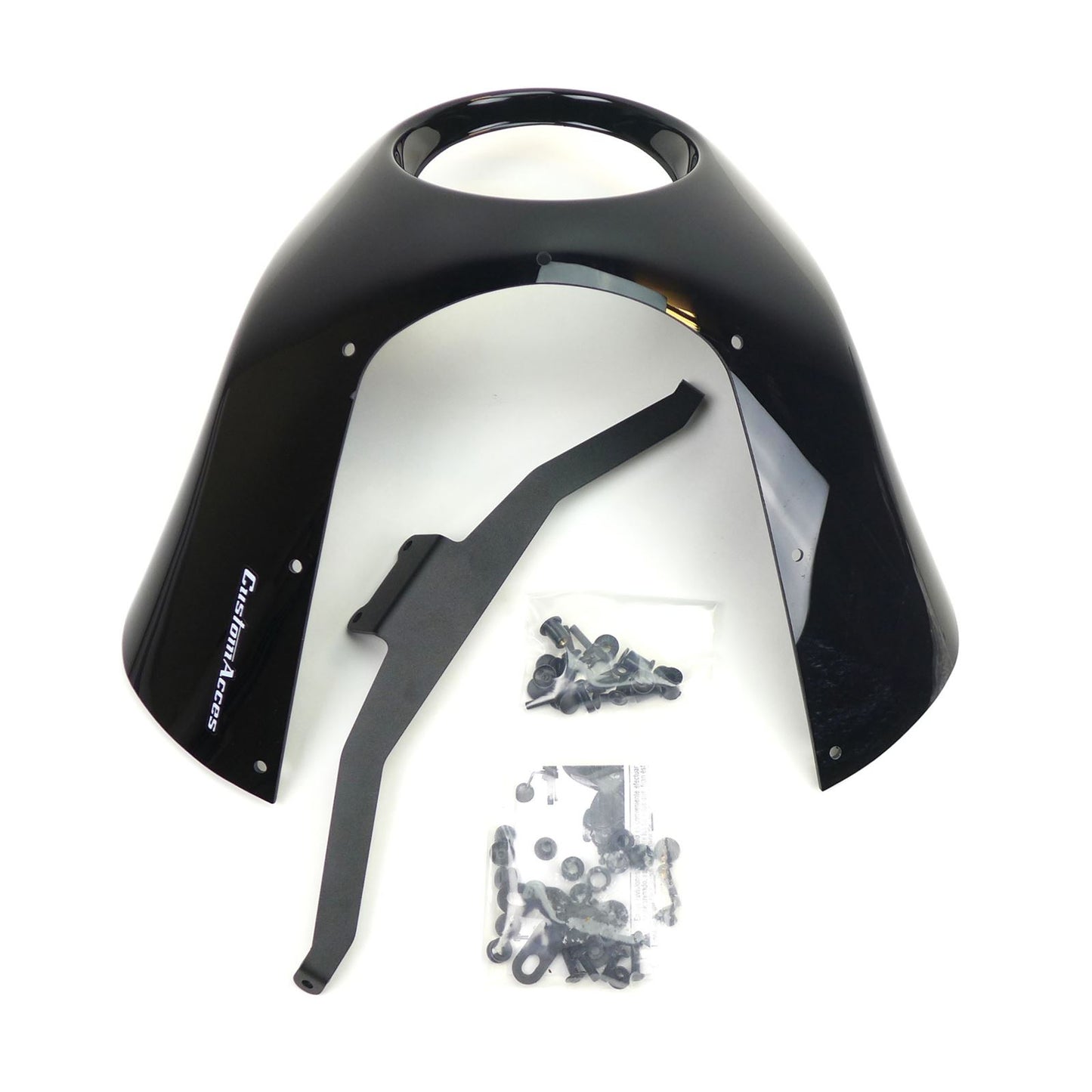 Custom Acces Dark Night Semi-Fairing - Smoke OPEN BOX [MPN: CUP0025H]_1784185