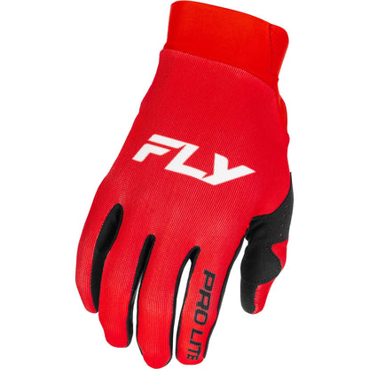 Fly Racing Pro Lite Gloves - Red/White_1785999