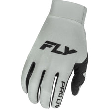 Fly Racing Youth Pro Lite Gloves - Grey/Black - Youth Large 379-047YL_1785283