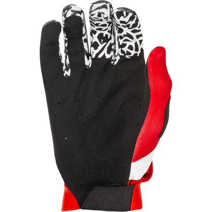 Fly Racing Pro Lite DBK Gloves - Black/White/Red_1791294