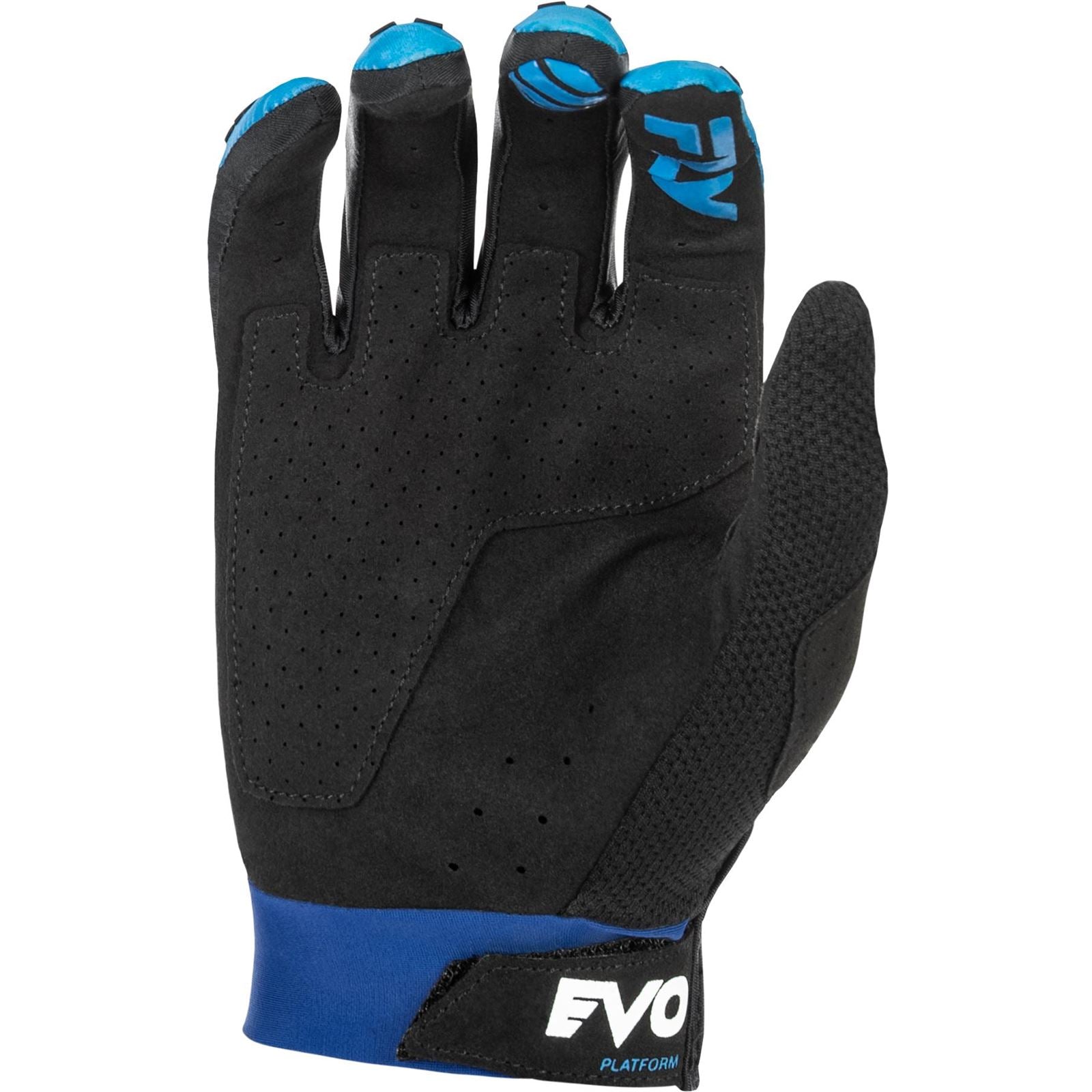 Fly Racing Youth Evolution DST Gloves - Blue/White - Youth Large 379-111YL_1785986