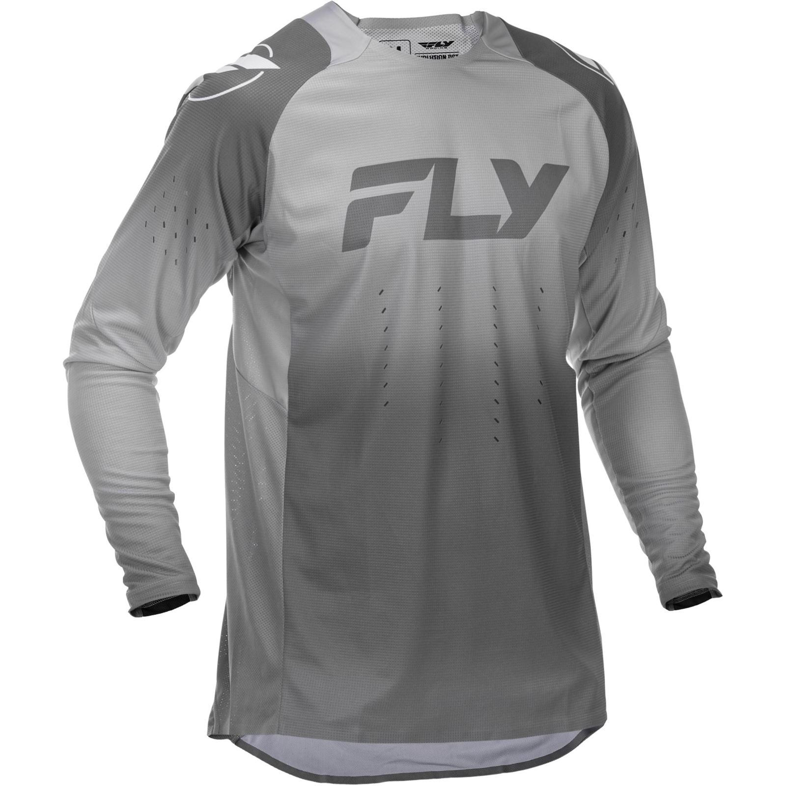 Fly Racing Evolution DST Jersey - White/Grey_1791388