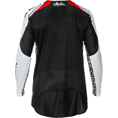 Fly Racing Evolution DST DBK Jersey - Black/White/Red_1785635