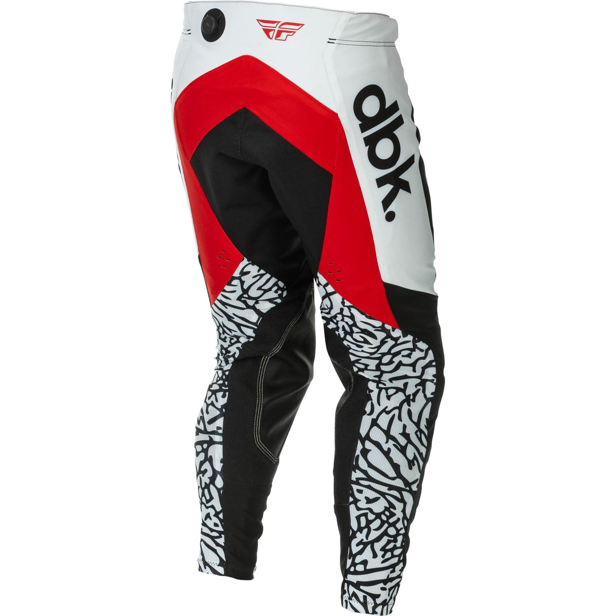 FLY Racing Evolution DST DBK Pants - Black/White/Red_1791253
