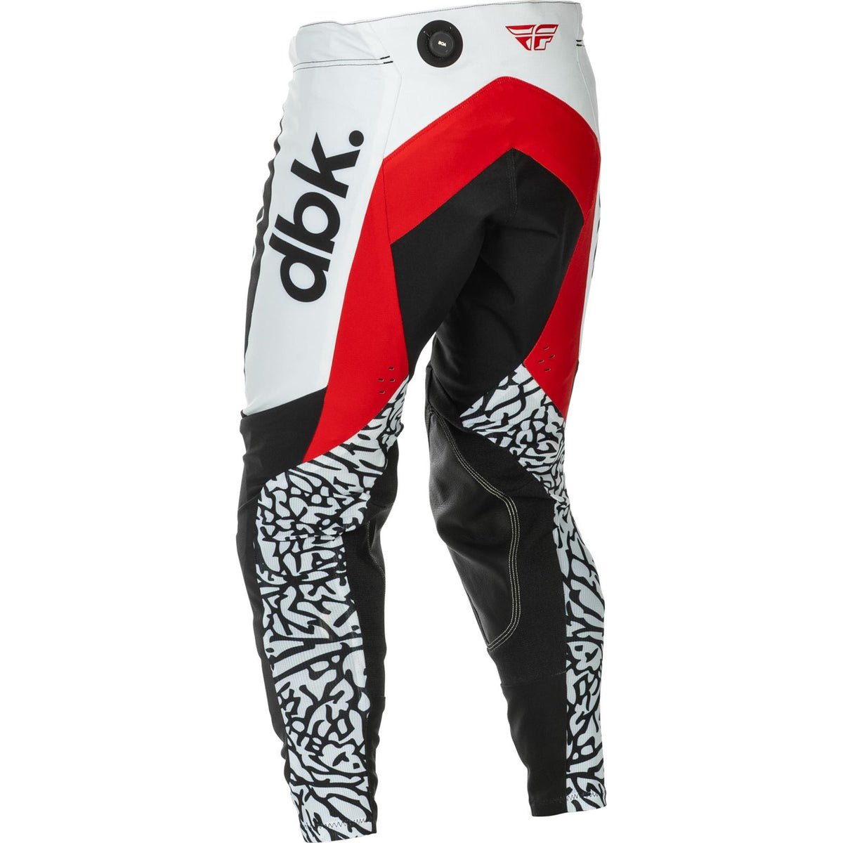 FLY Racing Evolution DST DBK Pants - Black/White/Red Size 30 OPEN BOX [MPN: 379-13330]_2760271