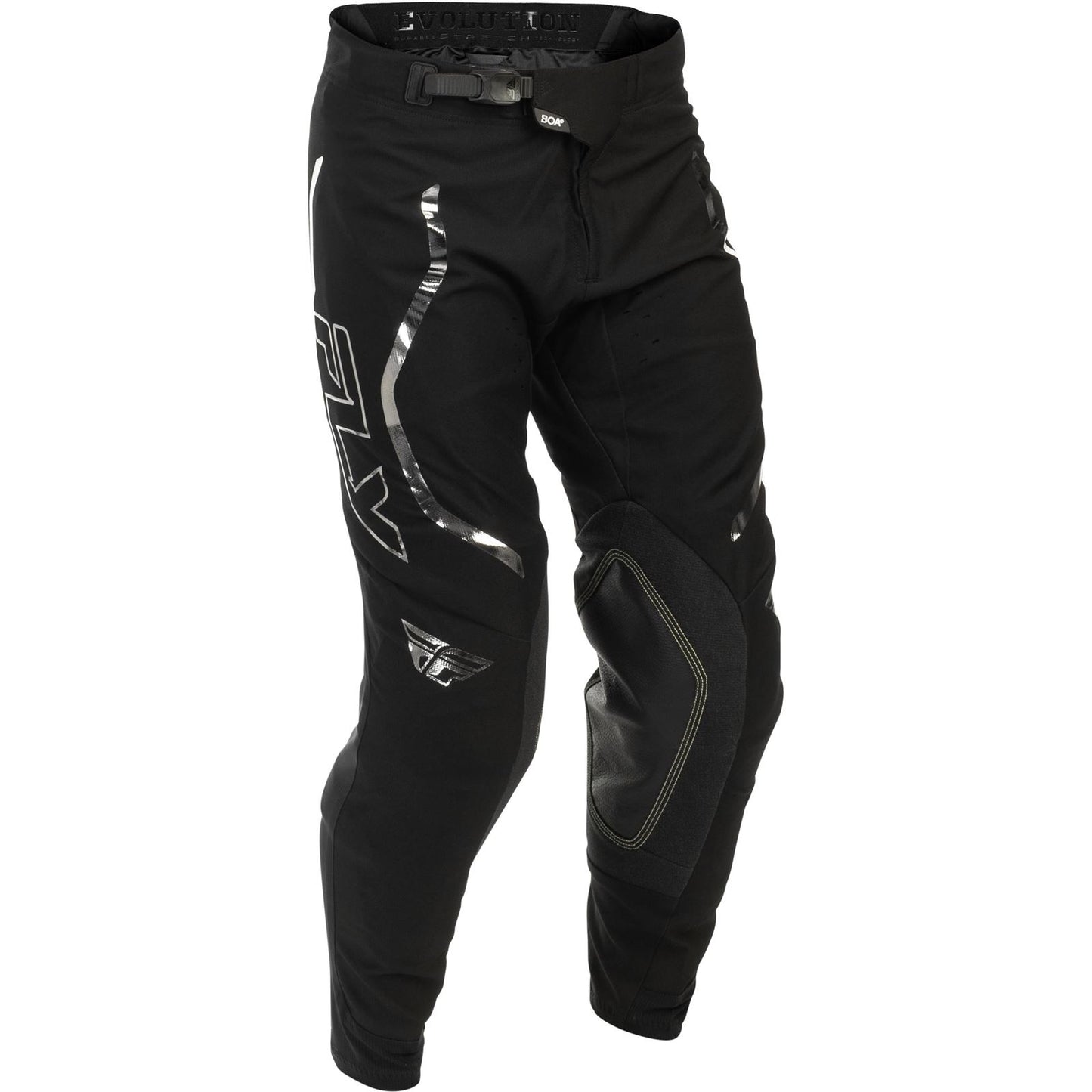 Fly Racing Evolution DST SE Spark Pants - Black/Silver_1785436