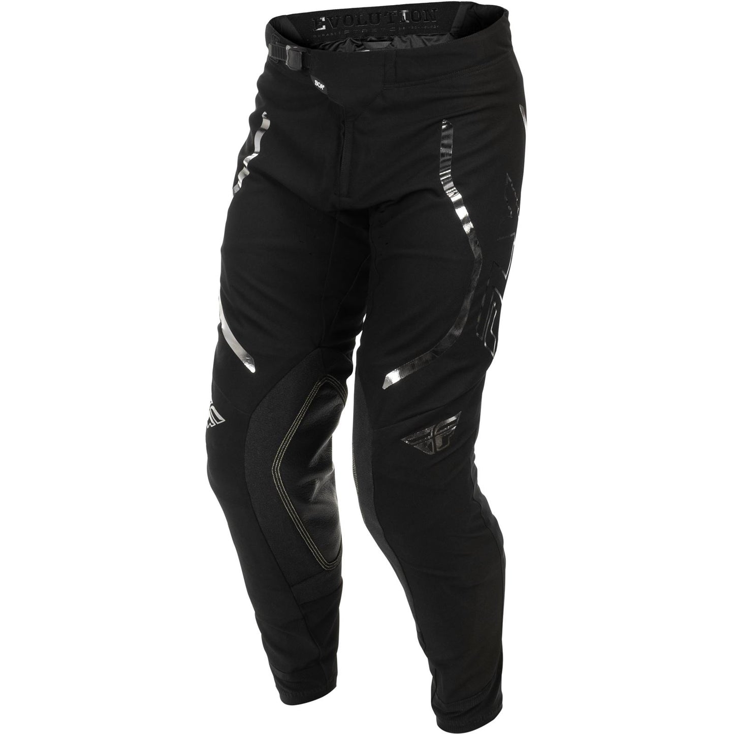 Fly Racing Evolution DST SE Spark Pants - Black/Silver_1790257