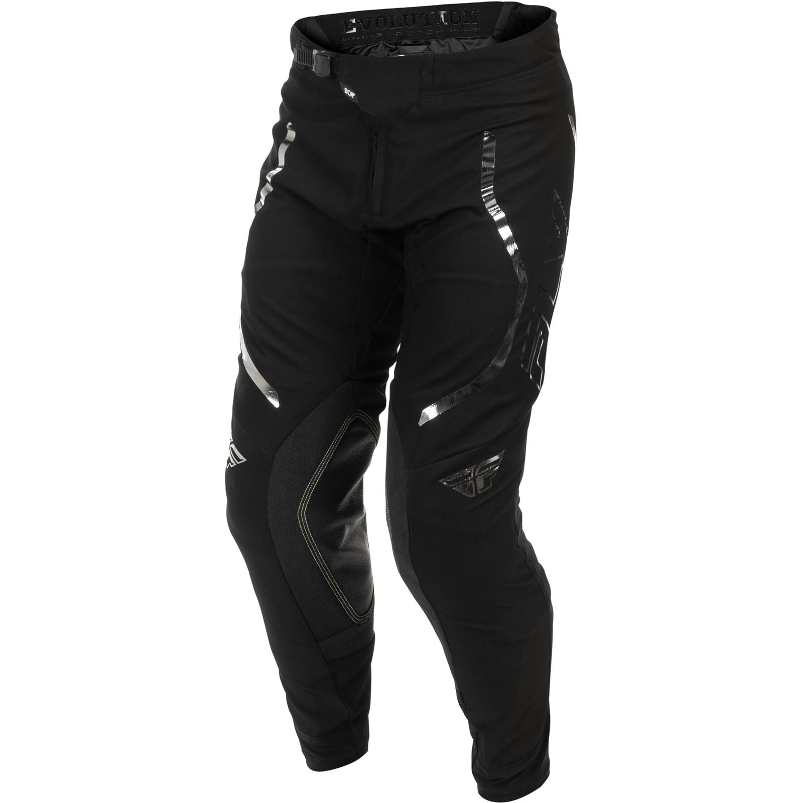 Fly Racing Evolution DST SE Spark Pants - Black/Silver_1790257