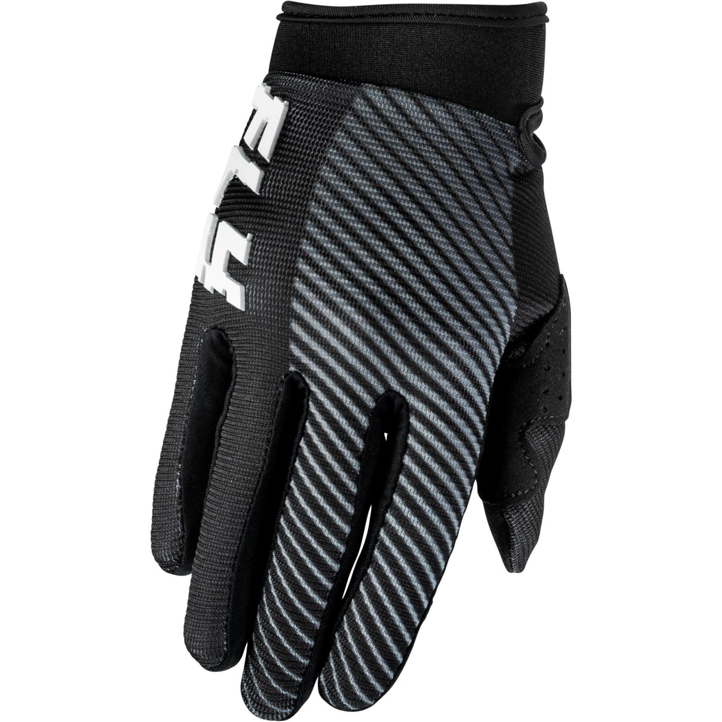 Fly Racing Youth F-16 Gloves - Black/White_1785252