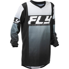 Fly Racing Youth F-16 Jersey - Black/White_1785802