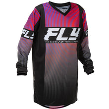 Fly Racing Youth F-16 Jersey - Black/Red/Purple_1789821