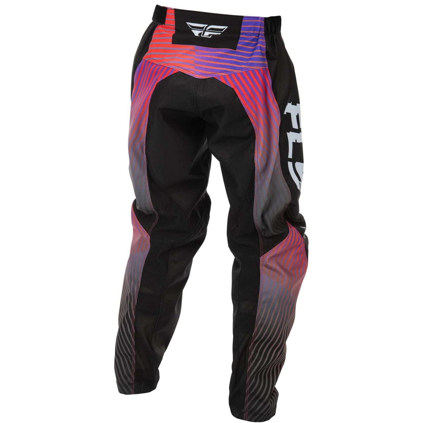 Fly Racing Youth F-16 Pants - Black/Red/Purple_1785290