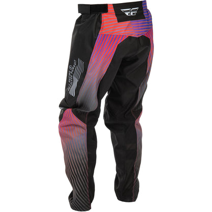 Fly Racing Youth F-16 Pants - Black/Red/Purple_1785656