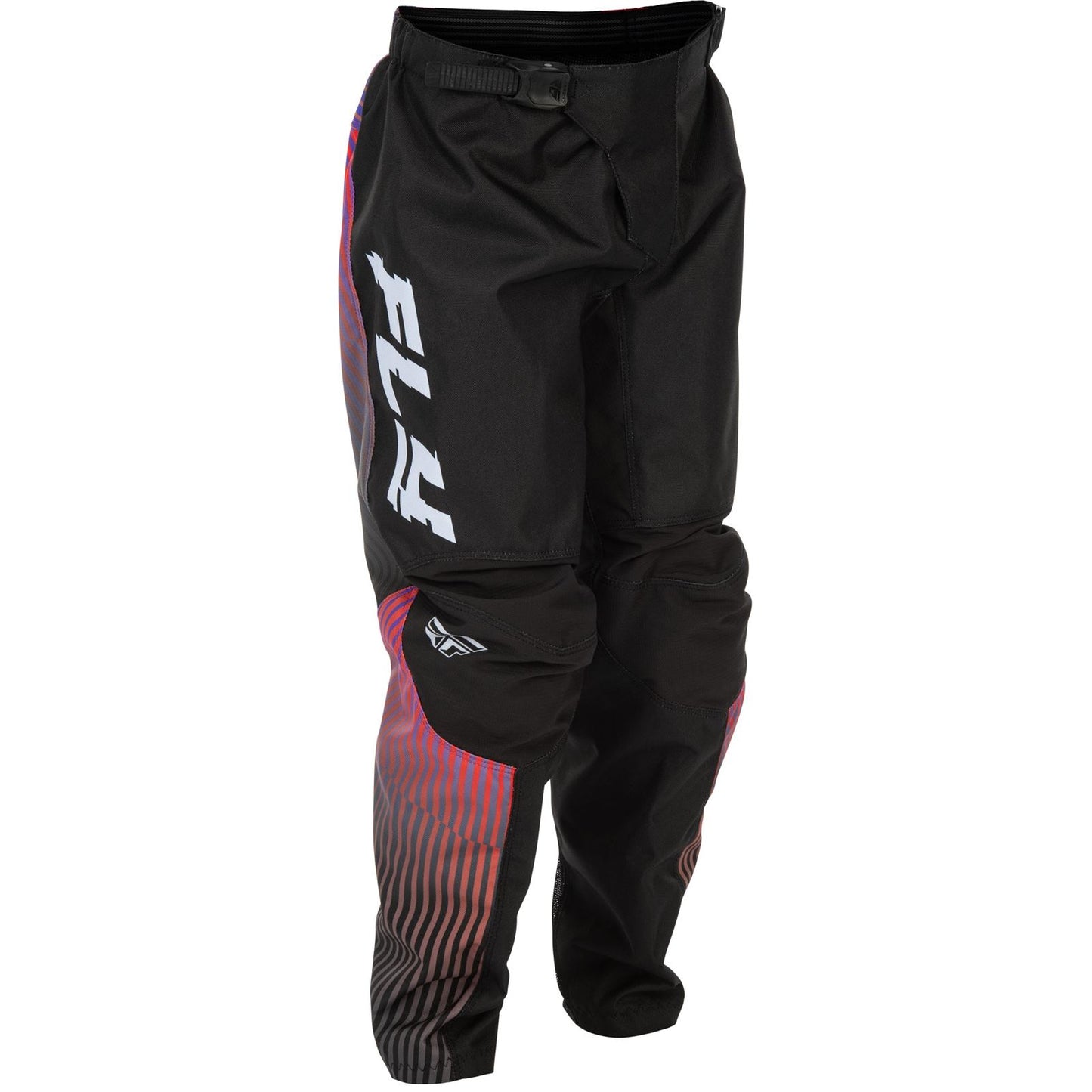 Fly Racing Youth F-16 Pants - Black/Red/Purple_1791918
