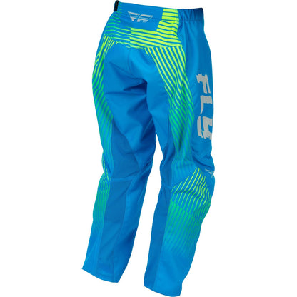 Fly Racing Youth F-16 Pants - Blue/Hi-Vis_1789448